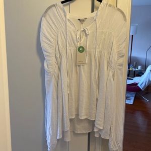 Rails women Ophelia top white size large new with tags